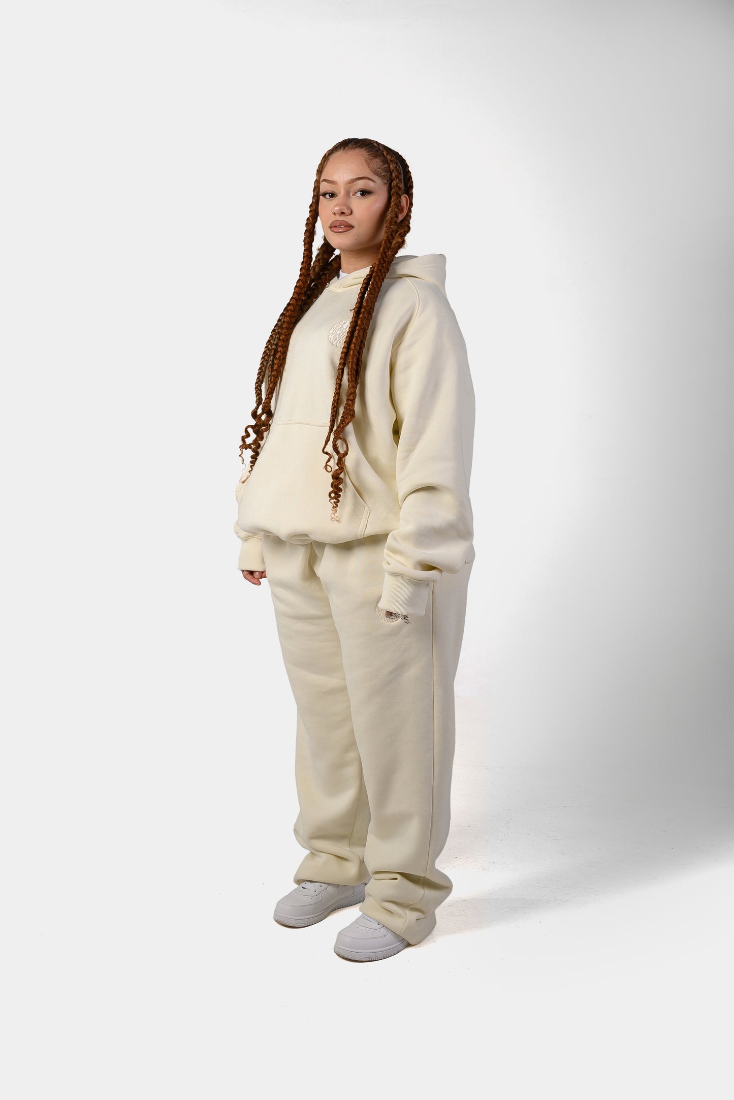 CREAM YELLOW TRACKSUIT