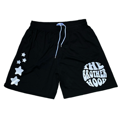 TBH STARS SHORTS [BLACK]