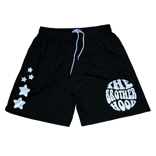 TBH STARS SHORTS [BLACK]