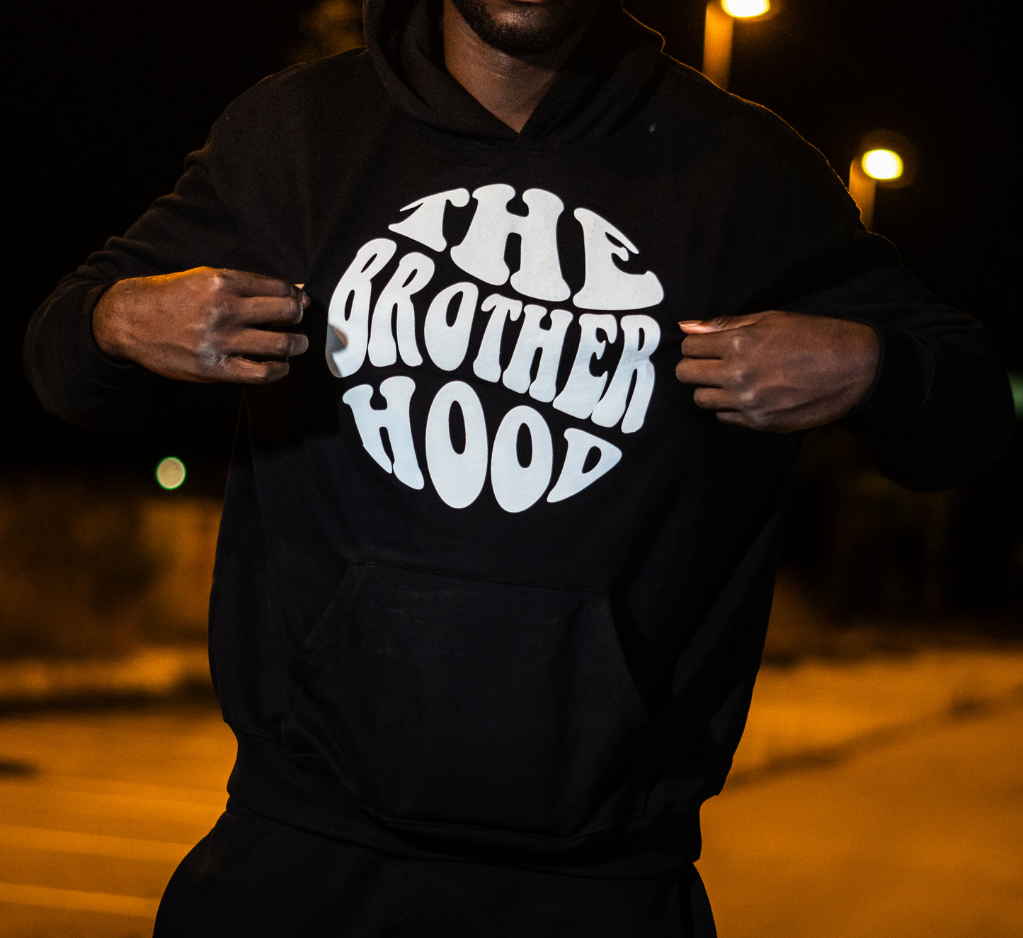 TBH LOGO HOODIE [BLACK]