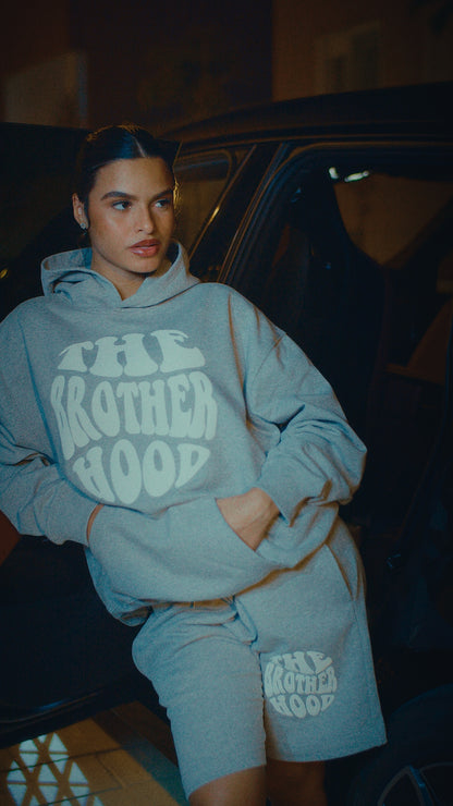 TBH LOGO HOODIE [GREY]