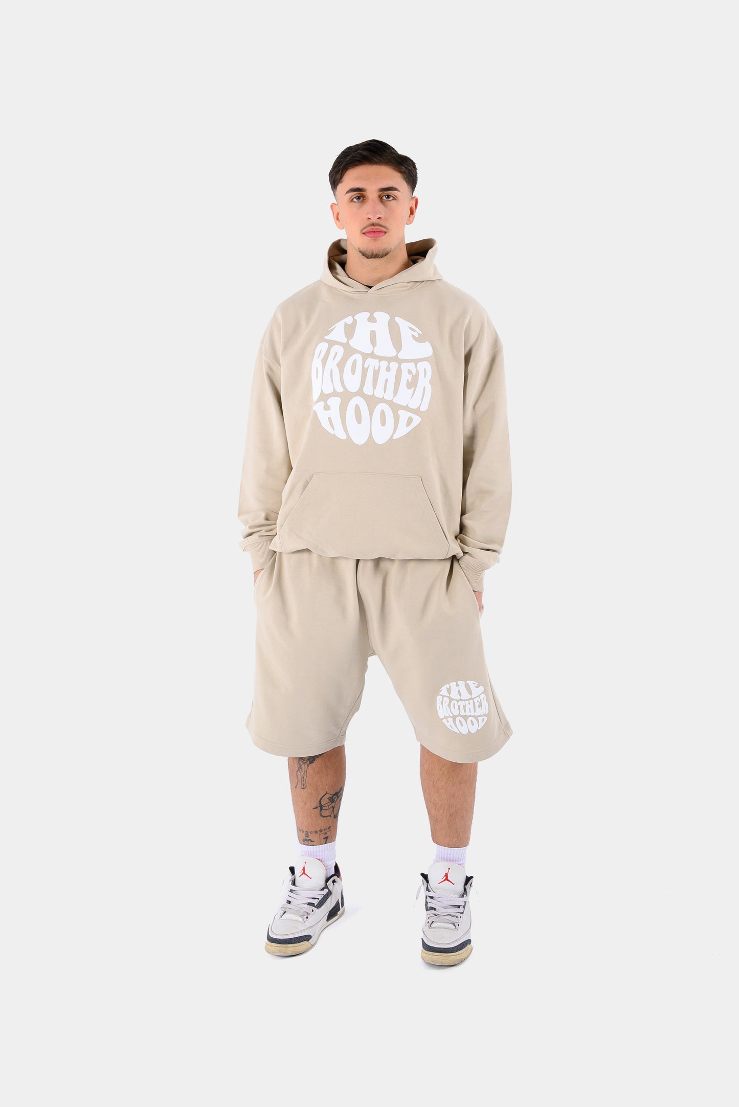 TBH LOGO HOODIE + PANTS [DESERT DUST]