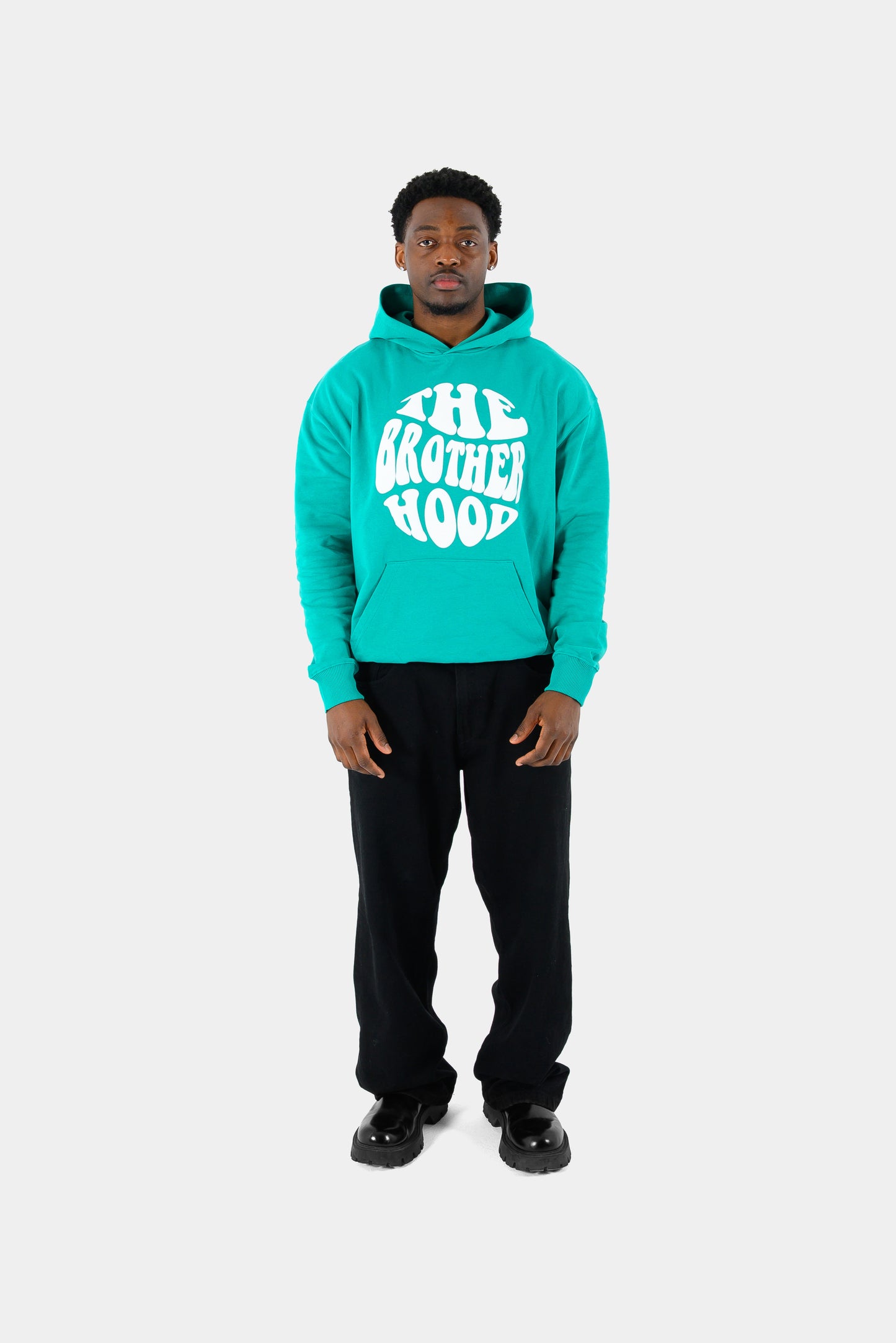 TBH LOGO HOODIE [GREEN]