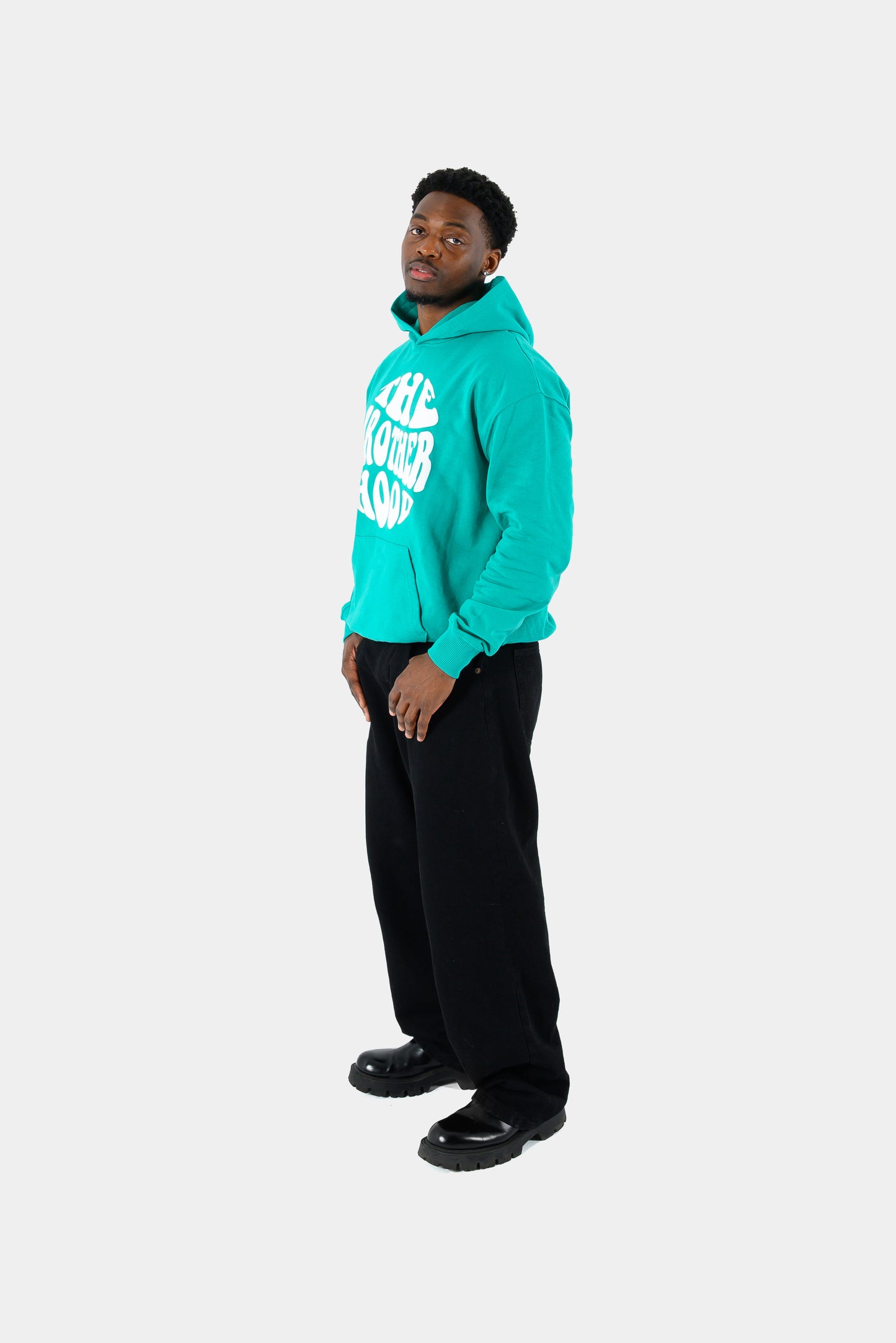 TBH LOGO HOODIE [GREEN]