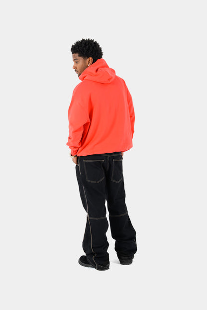 TBH LOGO HOODIE [RED]