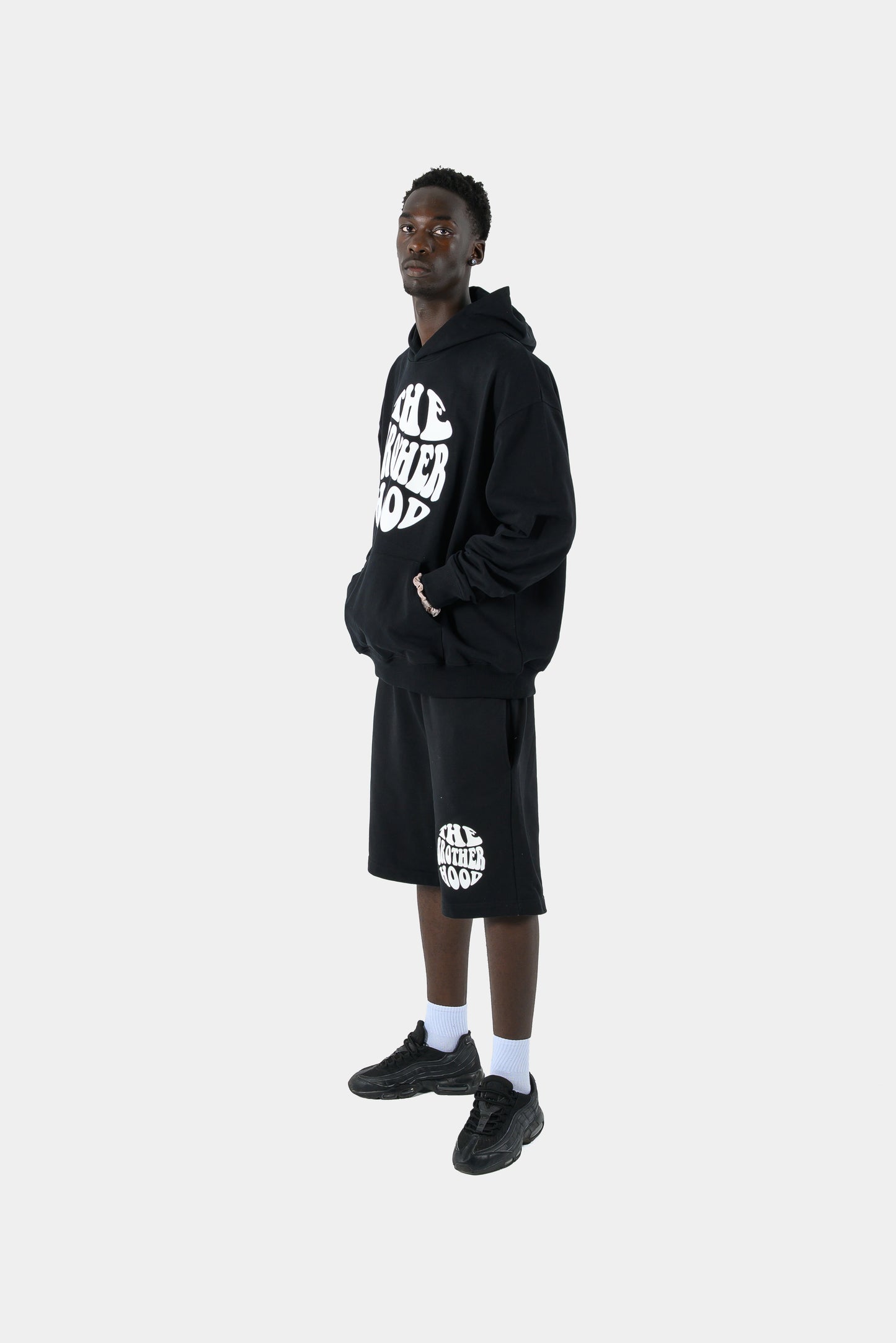 TBH LOGO HOODIE + PANTS [BLACK]