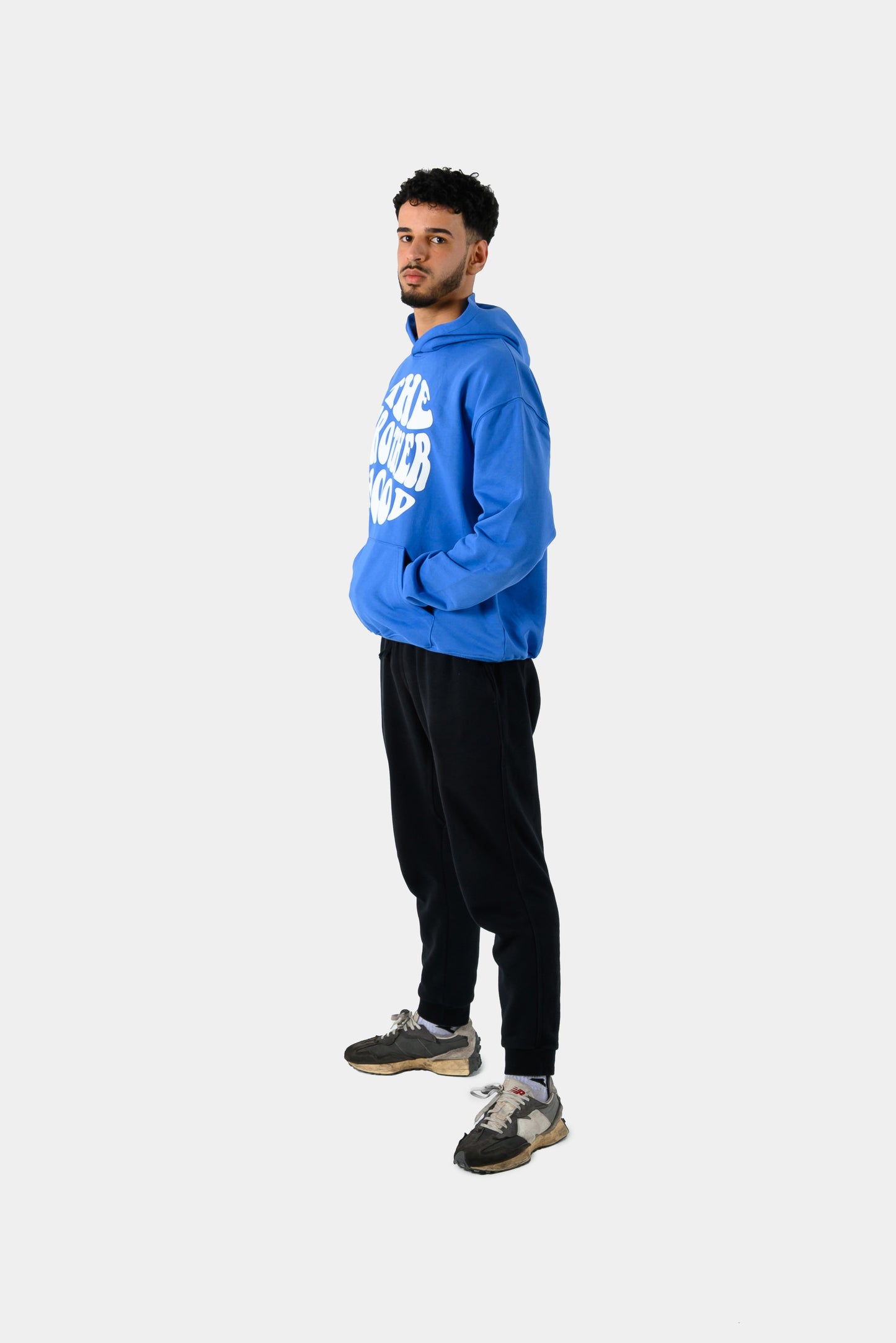 TBH LOGO HOODIE [BLUE]